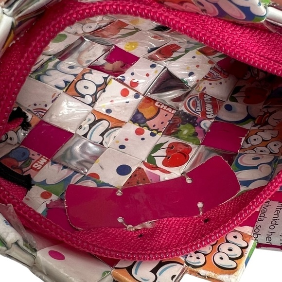 Blow Pops And Charms Candy Folded Wrappers Clutch Wristlet Purse - Picture 3 of 6